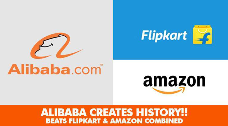Alibaba flipkart amazon
